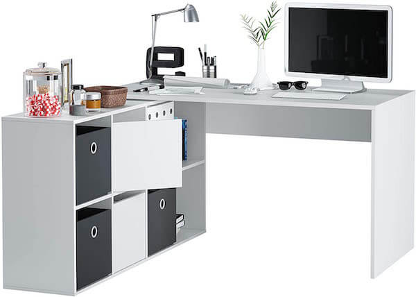 Habitdesign Mesa Escritorio, Mesa despacho Reversible, Estudio Habitdesign Mesa Escritorio, Mesa despacho Reversible, Estudio